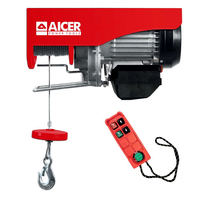 ELEVADOR ELECTRICO MANDO A DISTANCIA 450W 200-100 KGS AICER