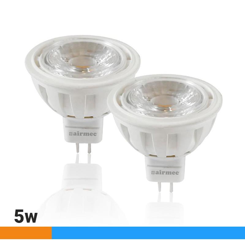 MR16 5W LUZ FRÍA PACK 2 BOMBILLAS LEDS AIRMEC