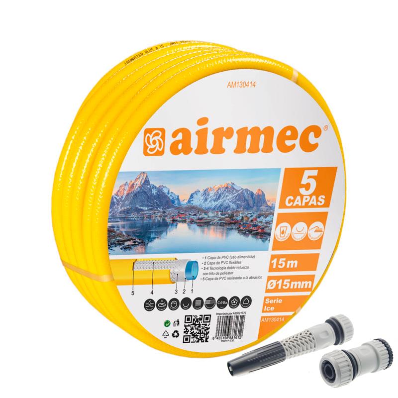 MANGUERA AGUA 5 CAPAS 15MMX15MT SERIE ICE AIRMEC