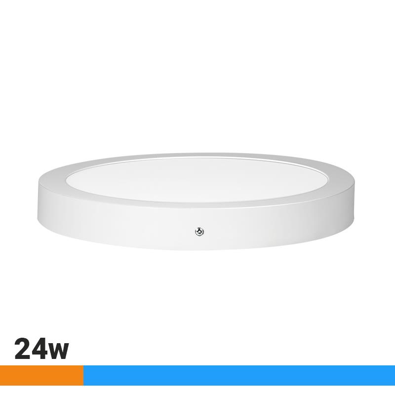 DOWNLIGHT CIRCULAR SOBREPUESTO 24W LUZ FRÍA AIRMEC