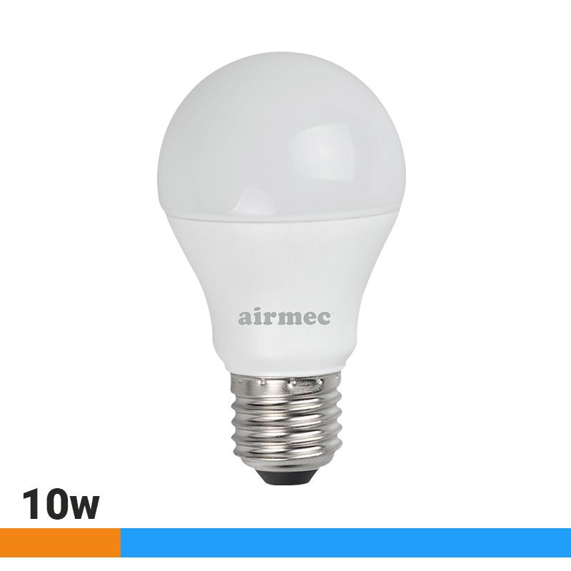 A60 10W LUZ FRÍA E27 1 PC CARTON LEDS AIRMEC